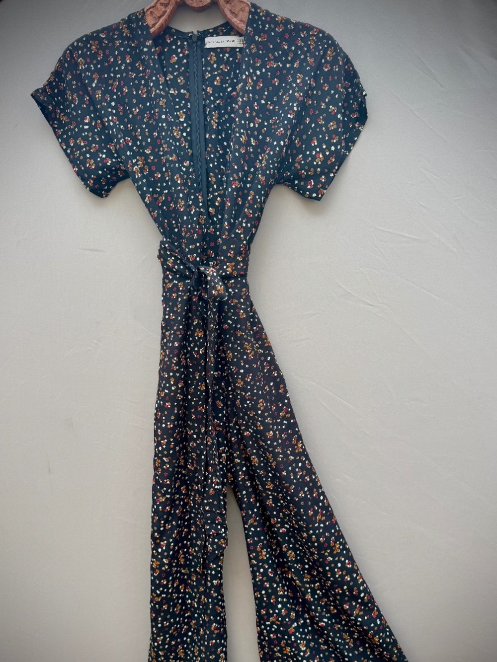 Plunge-Neck Romper